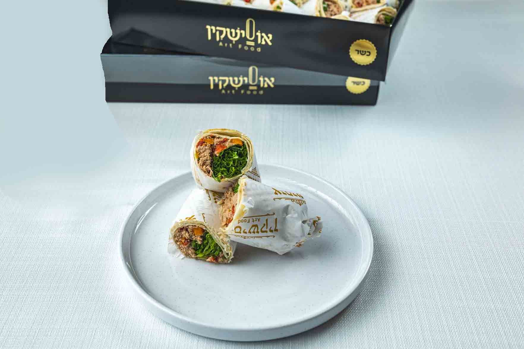 טורטיות במילוי סלט טונה