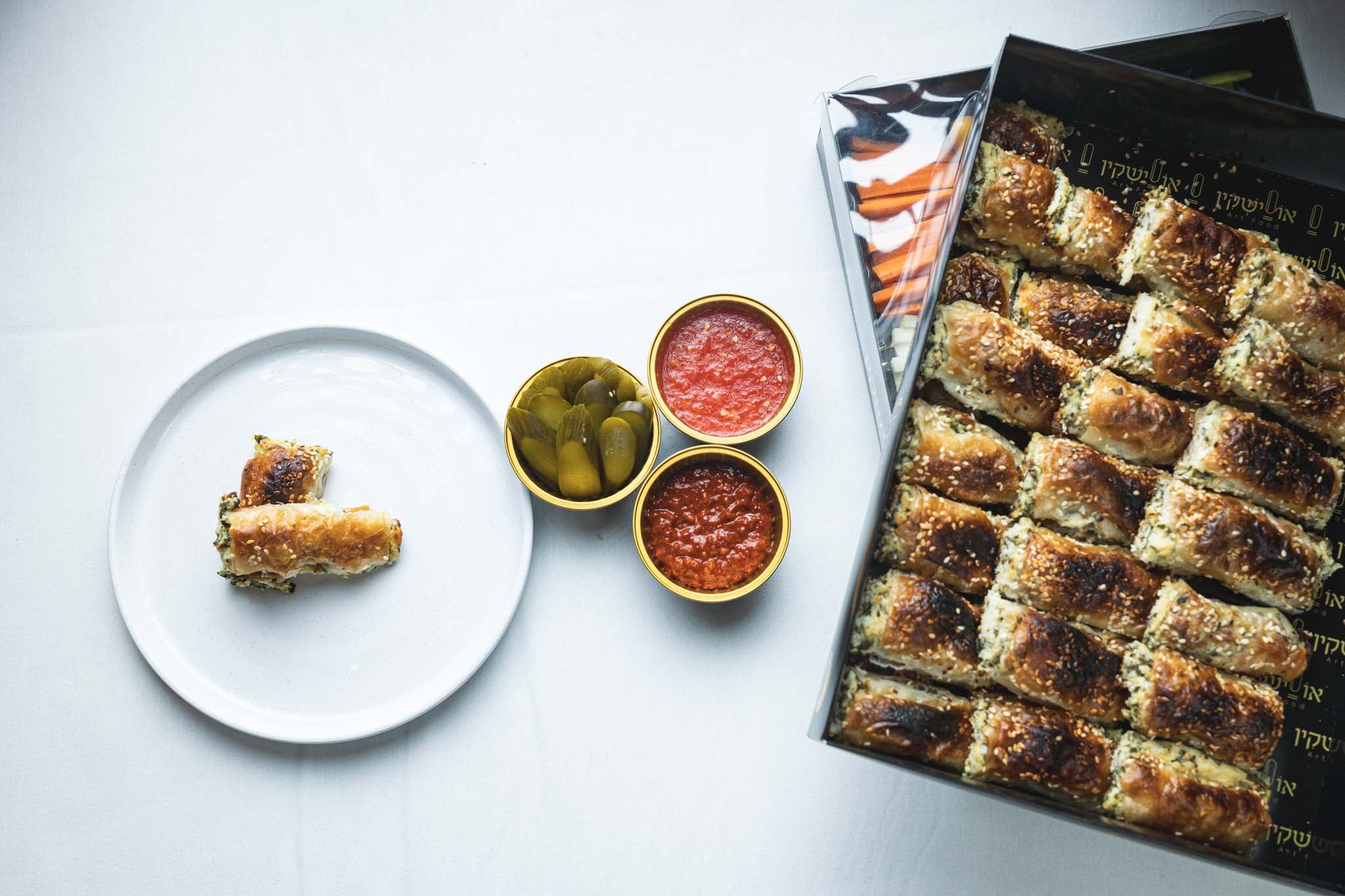 מיני בורקס תרד וגבינות