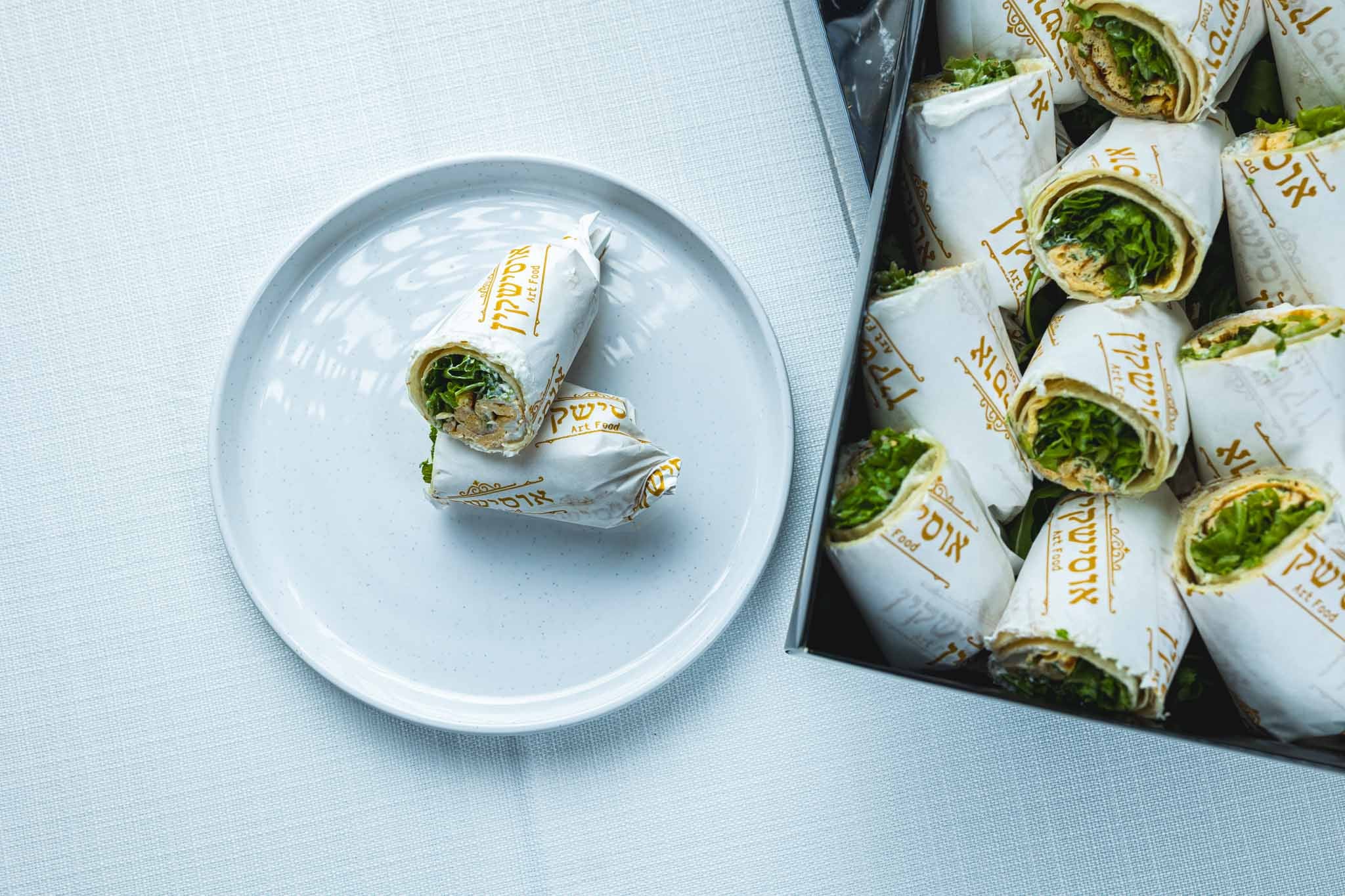 טורטיות במילוי חביתה