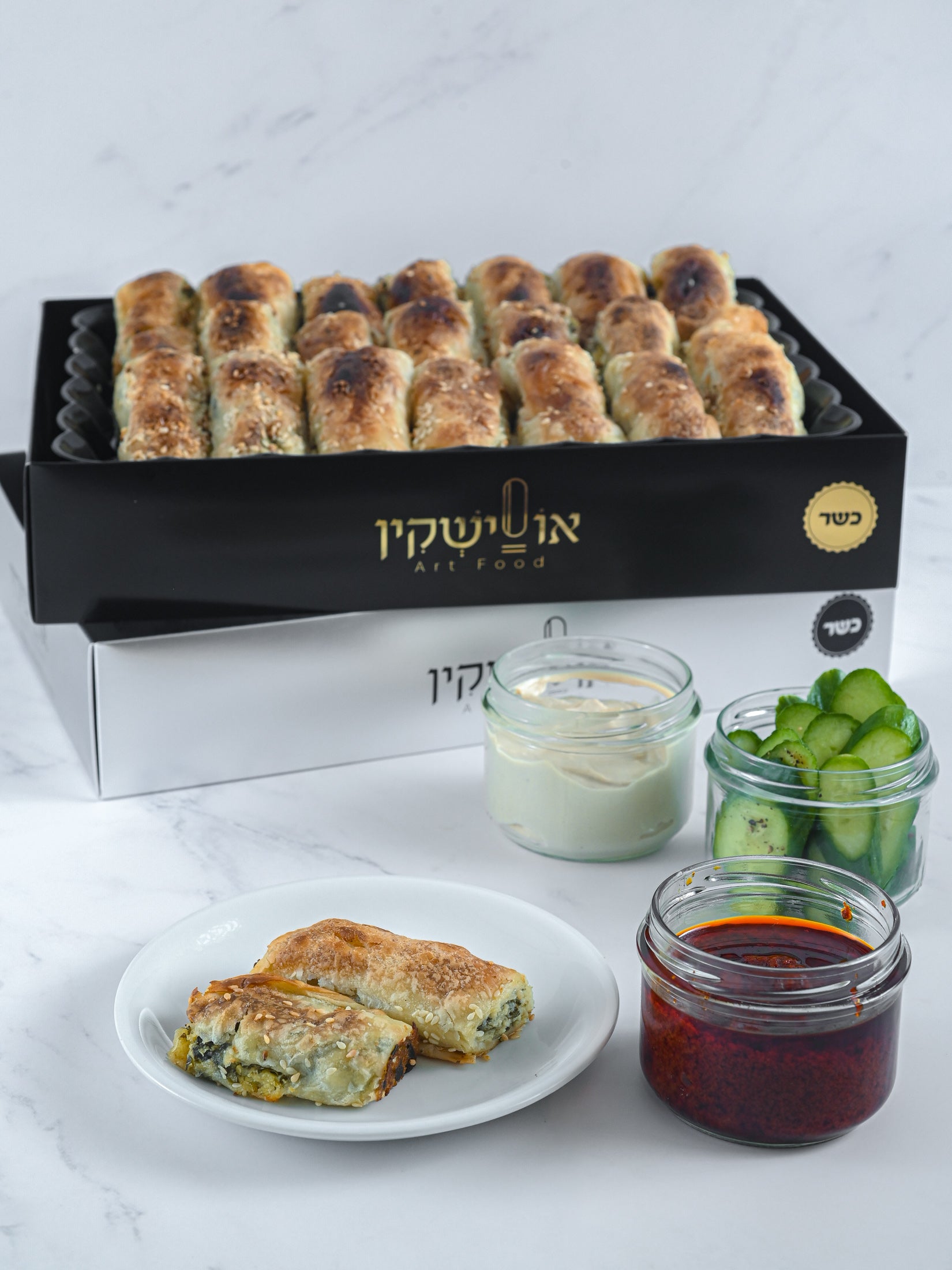מיני בורקס תרד וגבינות