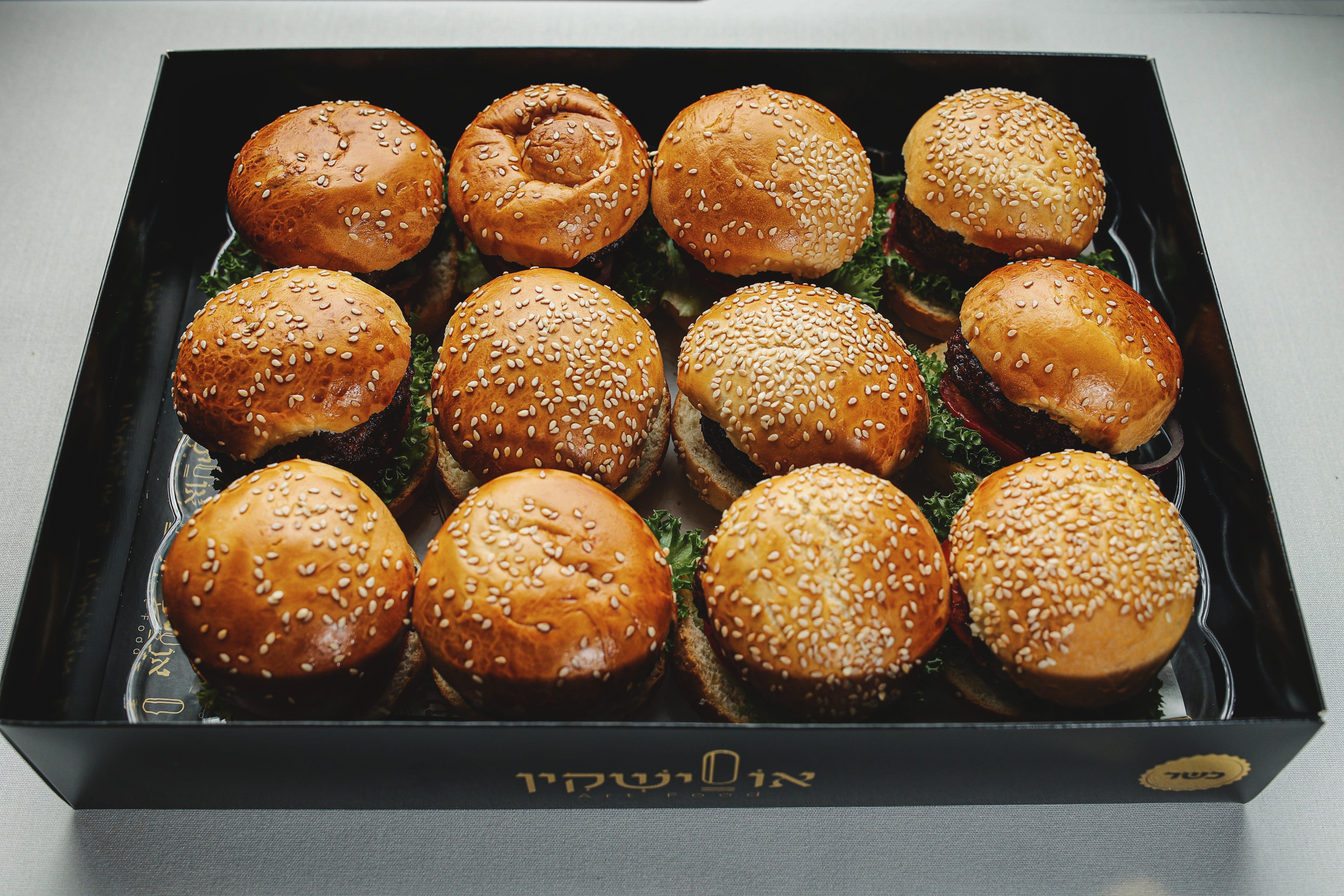 מגש מיני בורגר