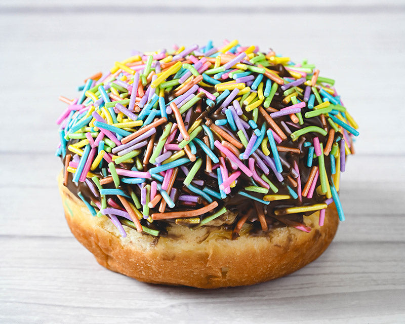  סופגניות סוכריות צבעוניות