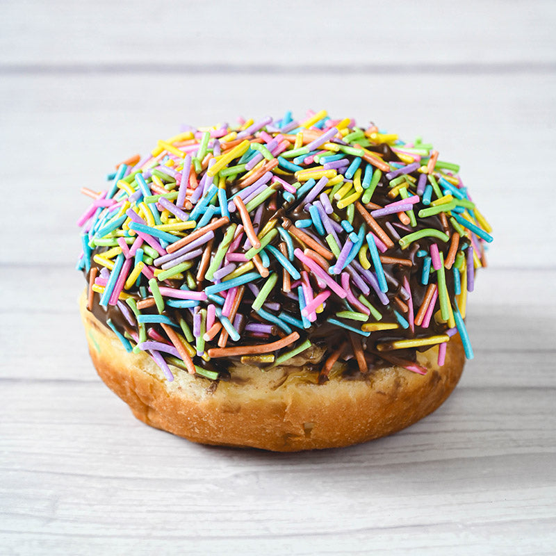  סופגניות סוכריות צבעוניות